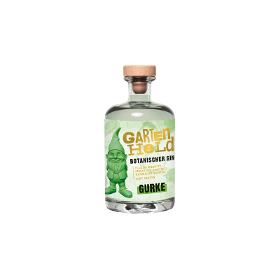 Verschiedene Hersteller Gartenheld Gurke Botanischer Gin 37,5% Vol. 0,5 Liter Verschiedene Hersteller Gartenheld Gurke Botanischer Gin 37,5% Vol. 0,5 Liter