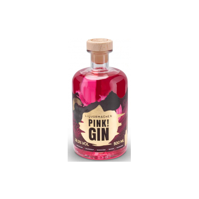 Verschiedene Hersteller LiquorMacher Pink! Gin 38,5% Vol. 0,5 Liter Verschiedene Hersteller LiquorMacher Pink! Gin 38,5% Vol. 0,5 Liter