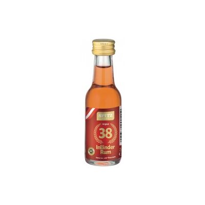 Spitz Inländer Rum 38% Vol. 0,02 Liter Spitz Inländer Rum 38% Vol. 0,02 Liter