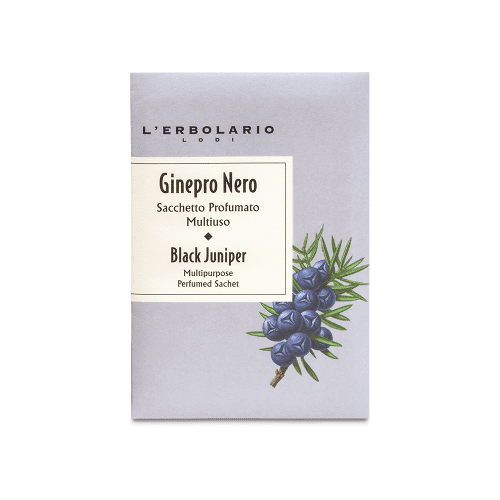 L'Erbolario Mehrzweck-Duftbeutel aus schwarzem Wacholder
