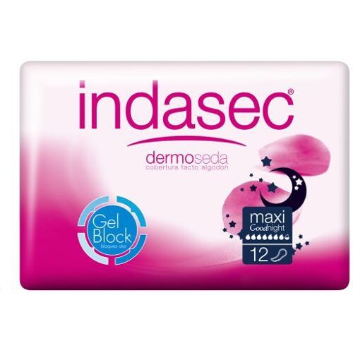 Indasec Maxi Gute Nacht Kompressen 12 Stück