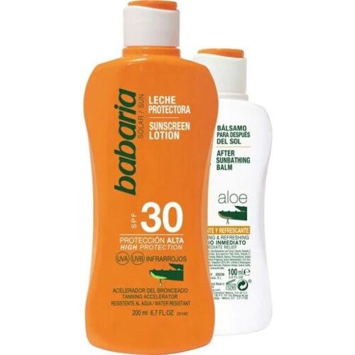 Babaria Sonnenschutzmilch SPF 30 + After Sun Balsam