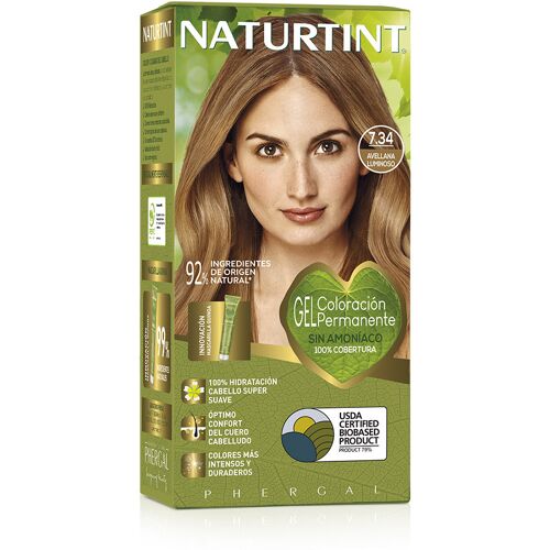 Naturtint Permanentes Haarfarbgel, ammoniakfreie Farbe 7.34