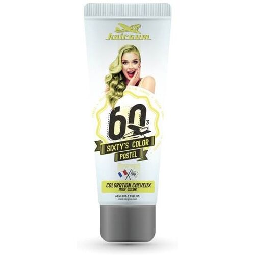 Hairgum Sixty'S Color 60ml Gelber Sonnenaufgang