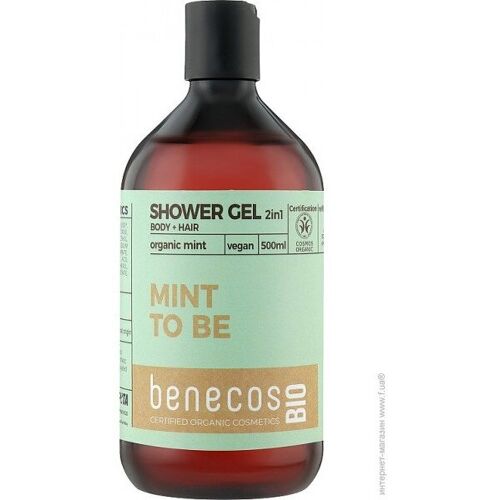 Benecos Bio-Badegel 2 in 1 Minze 500 ml