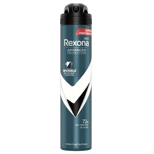 Rexona Advanced Protection Deodorant Spray Invisible Black & White