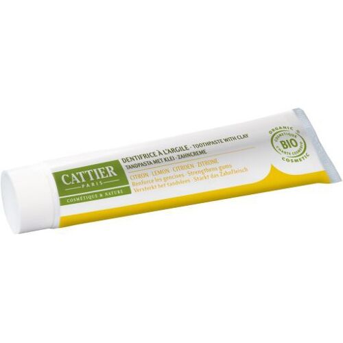 Cattier Remineralisierende Zitrone Zahnpasta 75 ml
