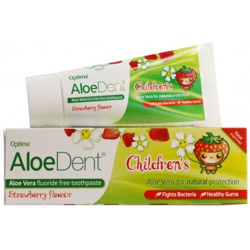 Madal Bal Dentifrico Aloe Vera ohne Fluor Erdbeere Kinder 50 ml