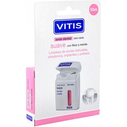 Vitis Weiche Zahnseide 50 Meter