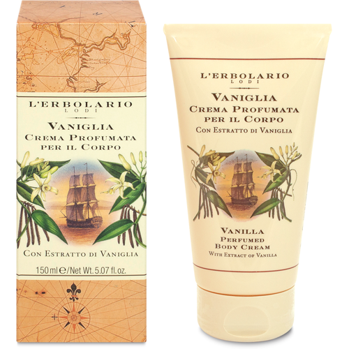 L'Erbolario Vaniglia parfümierte Körpercreme 150 ml