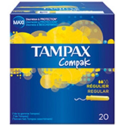 Tampax Compak Regular Mixed Box 20 Einheiten