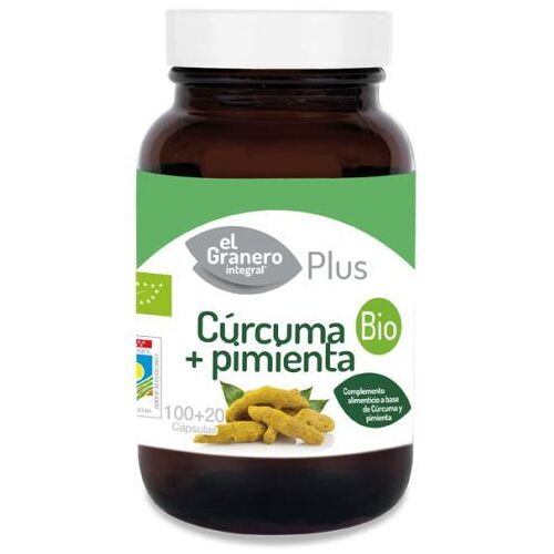 El Granero Integral Kurkuma-Pfeffer 100+20 Kapseln