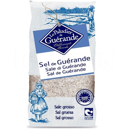 Le Paludier Grobes graues Meersalz 1 kg