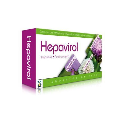 Laboratorios Tegor Hepavirol Nahrungsergänzungsmittel 60 Kapseln