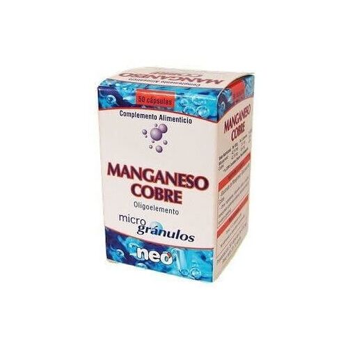 Neovital Health Mangan- und Kupfer-Mikrogranulat 50 Kapseln