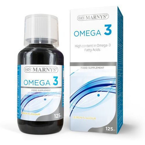 Marnys Omega 3 Zitronengeschmack 125 ml