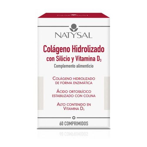 Natysal Kollagen mit Silizium und Vitamin D3 60 Comp