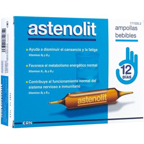 Ern Astenolit 12 Trinkampullen 10 ml