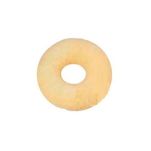 Ubiotex Rundes Naturlederkissen mit Loch