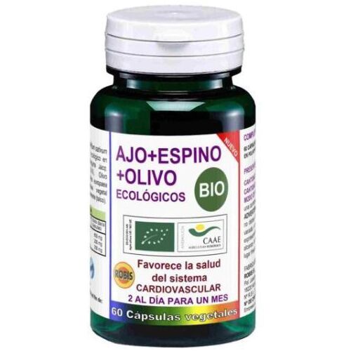 Robis Bio Knoblauch Espino Olivo 60 Kapseln