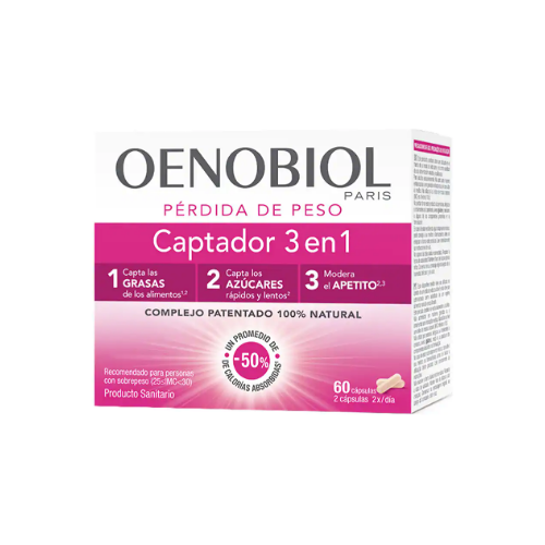 Oenobiol 3 in 1 Weight Loss Sensor 60 capsules