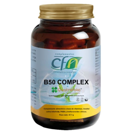 CFN Vitamin B50 Komplex Quatrefolic 60 Kapseln