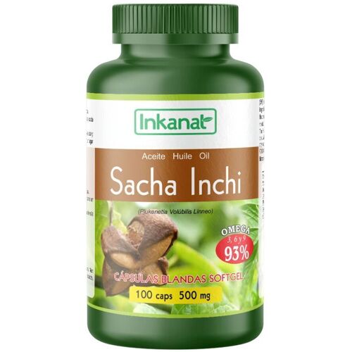 Inkanat Sacha-Inchi-Öl 100 Kapseln