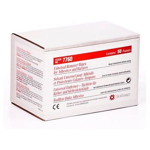 Hollister Klebstoffentferner-Tücher 50 Einheiten