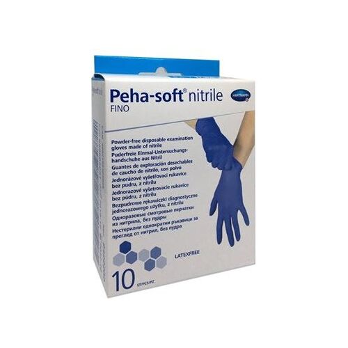 Peha Weiche Nitril-Feinhandschuhe P 10 Einheiten M