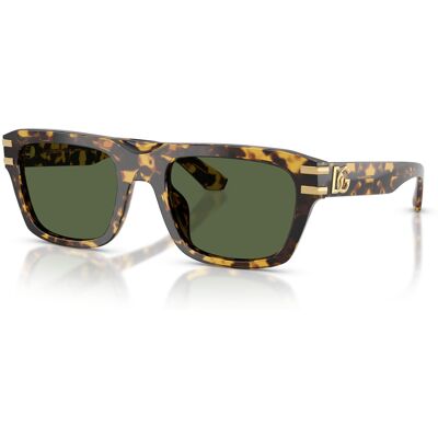 Dolce & Gabbana DG4496 Quadratische Grün Schildkröte Sonnenbrille - Sonnenbrillen Dolce & Gabbana DG4496 Quadratische Grün Schildkröte Sonnenbrille - Sonnenbrillen