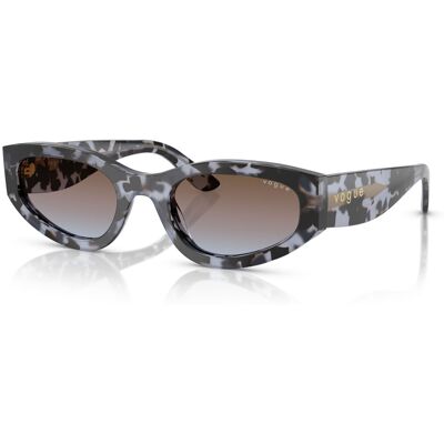 Vogue Eyewear VO5585S Blaue Geometrische Sonnenbrille Vogue Eyewear VO5585S Blaue Geometrische Sonnenbrille