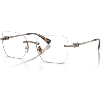Vogue Brille VO4320B - Quadratischer Metallrahmen Braun Vogue Brille VO4320B - Quadratischer Metallrahmen Braun