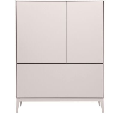 Miliboo Buffet hoch beige 2 Türen 1 Schublade L90 cm GRAY Miliboo Buffet hoch beige 2 Türen 1 Schublade L90 cm GRAY