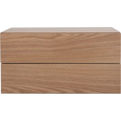 Miliboo Design-Ablagekasten Holz 2 Schubladen MAX Miliboo Design-Ablagekasten Holz 2 Schubladen MAX
