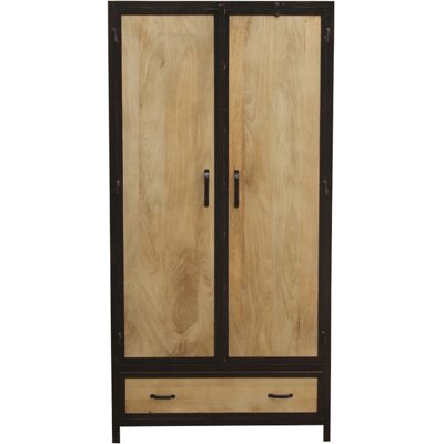 Miliboo Industrieller Mangobaumholz-Schrank INDUSTRIA Miliboo Industrieller Mangobaumholz-Schrank INDUSTRIA