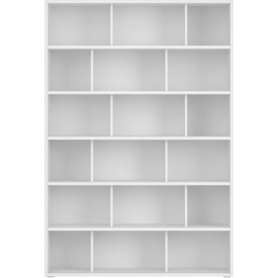 MILIBOO Weiße Skandinavische Bücherregal - 140 cm - Bücher & Stauraum MILIBOO Weiße Skandinavische Bücherregal - 140 cm - Bücher & Stauraum
