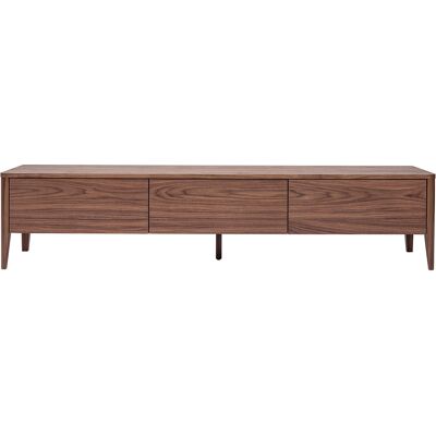 Miliboo Vintage TV-Möbel Walnuss-Finish 3 Schubladen B180 cm BENJA Miliboo Vintage TV-Möbel Walnuss-Finish 3 Schubladen B180 cm BENJA