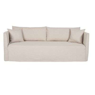 Miliboo Beigen 4-5-Sitzer Sofa - Abnehmbarer Bezug Miliboo Beigen 4-5-Sitzer Sofa - Abnehmbarer Bezug