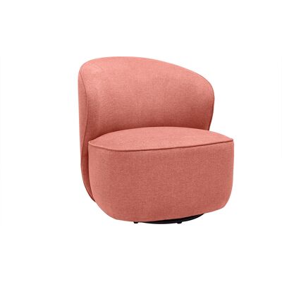 Miliboo - Moderner Drehbarer Sessel mit Samtstoff - Sessel Miliboo - Moderner Drehbarer Sessel mit Samtstoff - Sessel