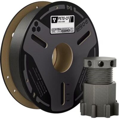 Filament PETG-CF Elegoo Grau 1,75 mm Carbon Hochfest Filament PETG-CF Elegoo Grau 1,75 mm Carbon Hochfest