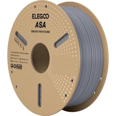 Filament ASA Elegoo Grau 1,75 mm UV- und Temperaturbeständig Filament ASA Elegoo Grau 1,75 mm UV- und Temperaturbeständig