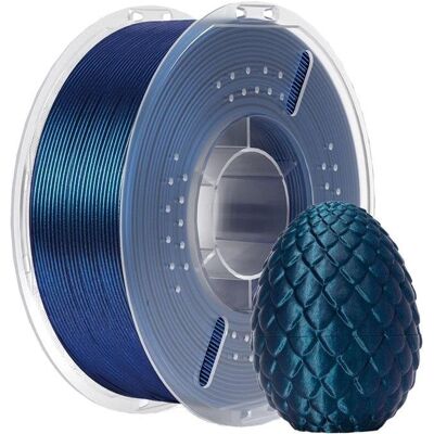 Filament PLA ELEGOO 50.203.0261 Pfauenblau 1,75 mm Galaxy Glänzend Filament PLA ELEGOO 50.203.0261 Pfauenblau 1,75 mm Galaxy Glänzend