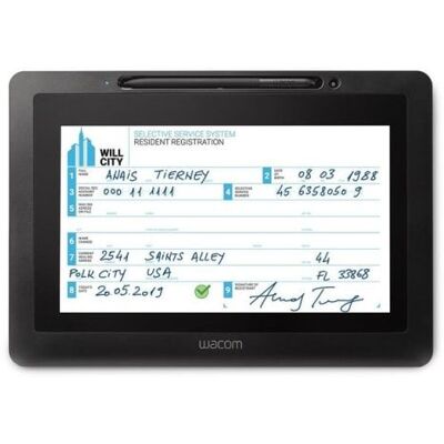 Grafiktablett Wacom DTU-1031AX LCD 10.1 Zoll schwarz mit Stylus Grafiktablett Wacom DTU-1031AX LCD 10.1 Zoll schwarz mit Stylus