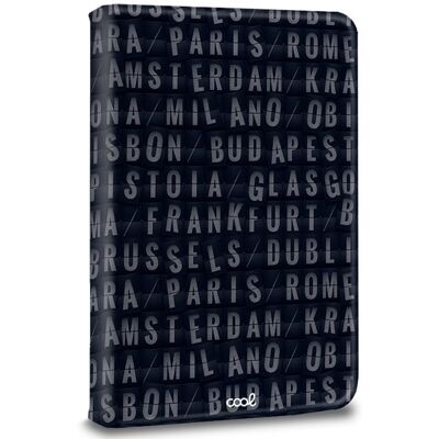 Coole Universal-Ebook-/Tablet-Hülle 9,7"-11" Städtezeichnungen (quadratisch) Coole Universal-Ebook-/Tablet-Hülle 9,7"-11" Städtezeichnungen (quadratisch)