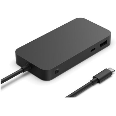 Dockingstation Microsoft Surface USB4 Dock USB4 2xUSB4 100W 1GbE Schwarz Dockingstation Microsoft Surface USB4 Dock USB4 2xUSB4 100W 1GbE Schwarz