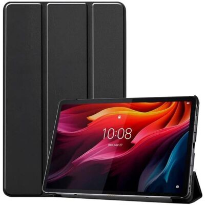 Tablet-Hülle Cool Lenovo Tab K11 Plus Kunstleder Schwarz Verstellbarer Ständer Tablet-Hülle Cool Lenovo Tab K11 Plus Kunstleder Schwarz Verstellbarer Ständer