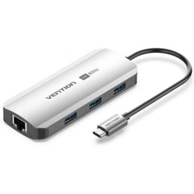 Dockingstation Vention TQHHB USB-C 6-in-1 HDMI 4K PD 100W Dockingstation Vention TQHHB USB-C 6-in-1 HDMI 4K PD 100W
