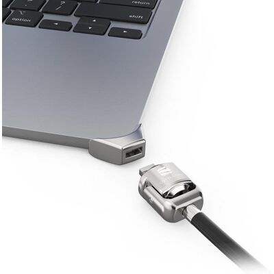 Compulocks Silber Kabelschloss für MacBook Air 15" M2-M4 Compulocks Silber Kabelschloss für MacBook Air 15" M2-M4