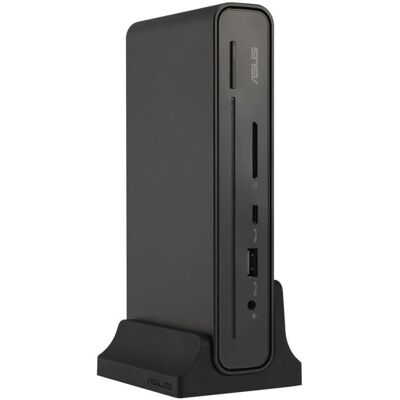 Laptop-Station ASUS Triple Display USB-C Dock Duo DC301 90W Schwarz Laptop-Station ASUS Triple Display USB-C Dock Duo DC301 90W Schwarz