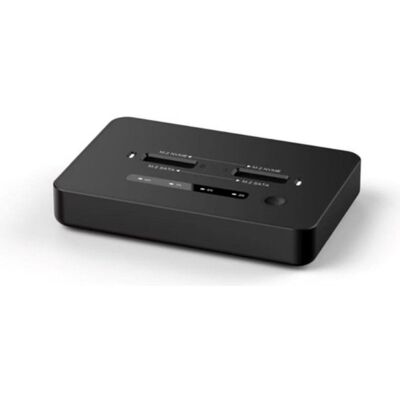 Dockingstation Gembird DD2-U3M2 M.2 USB Type-C kompakt schwarz Dockingstation Gembird DD2-U3M2 M.2 USB Type-C kompakt schwarz